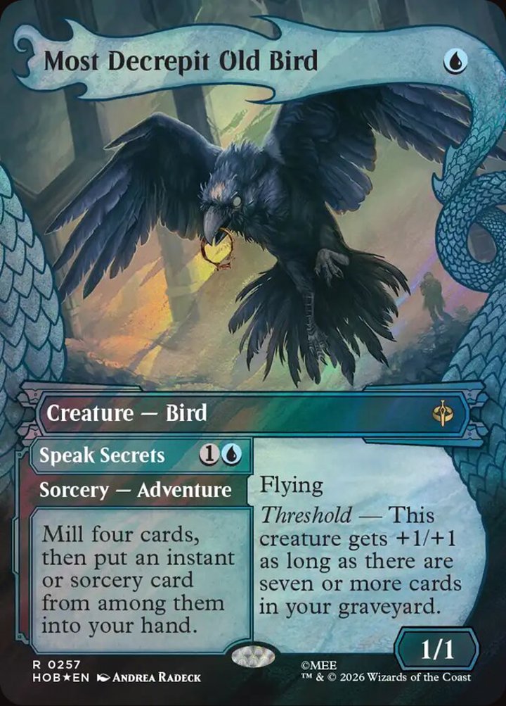 Most Decrepit Old Bird // Speak Secrets (V.2)