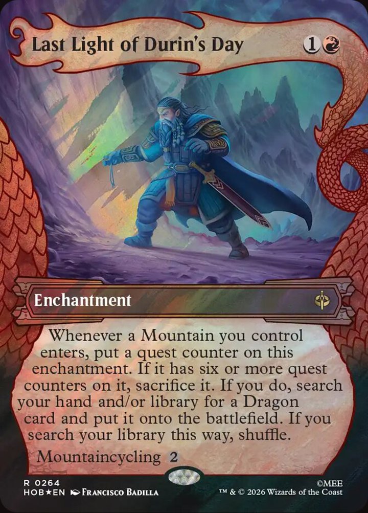 Last Light of Durin's Day (V.2)