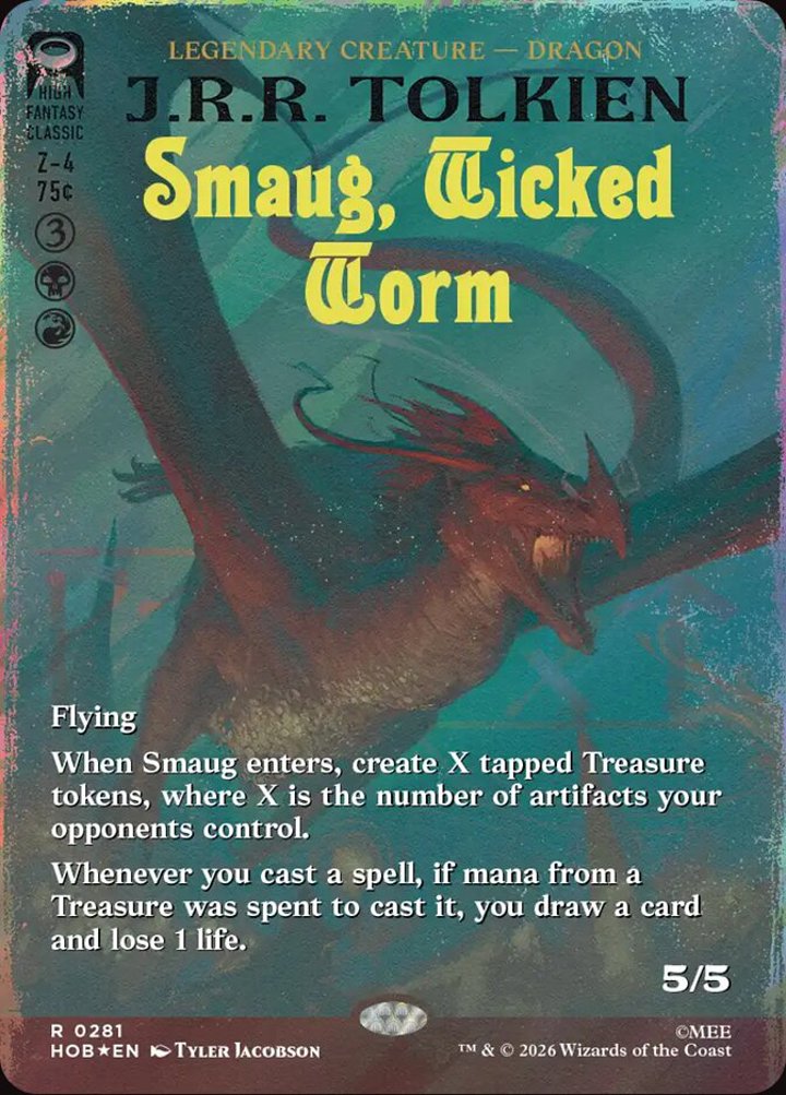Smaug, Wicked Worm (V.2)