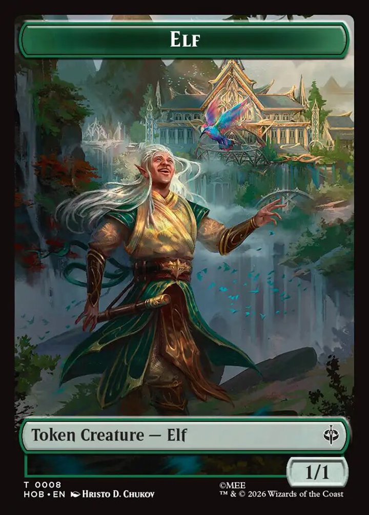 Elf Token (G 1/1) // Treasure Token