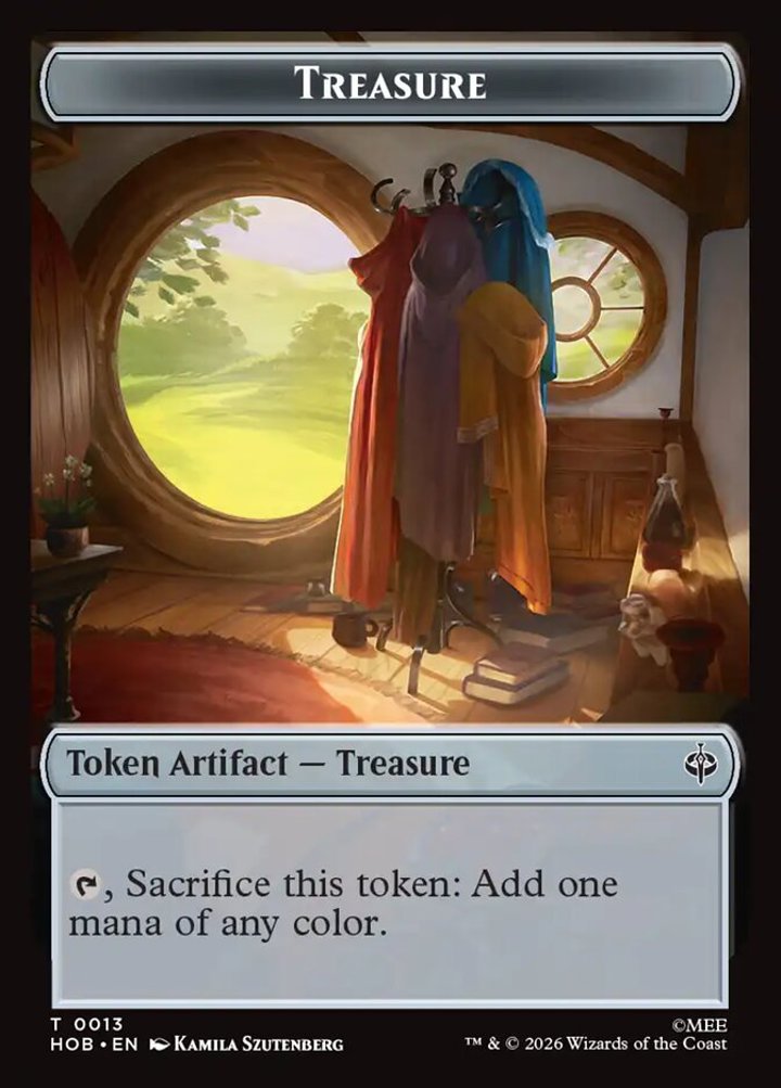Elf Token (G 1/1) // Treasure Token