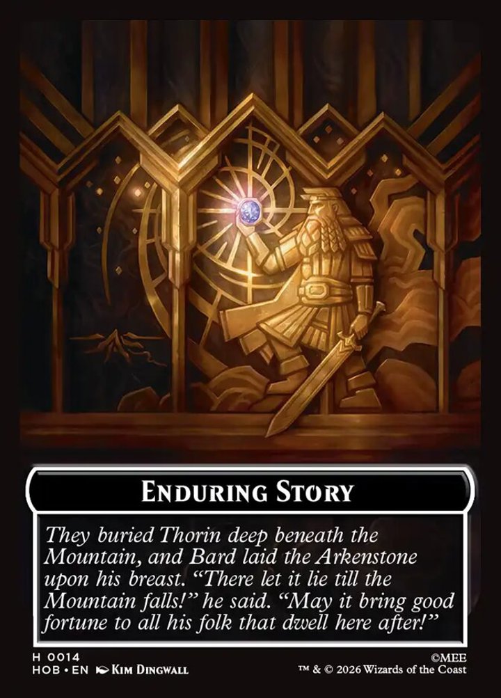 Dwarf Token (R 2/2) // Enduring Story