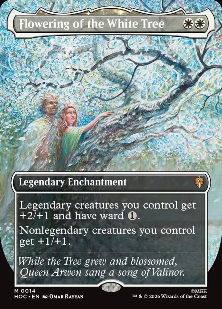 Flowering of the White Tree (V.1)