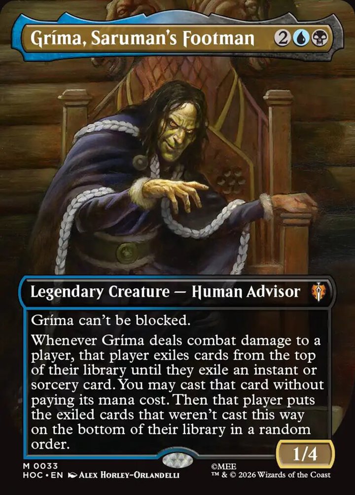 Gríma, Saruman's Footman (V.1)