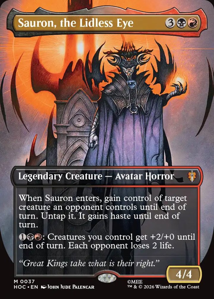 Sauron, the Lidless Eye (V.1)