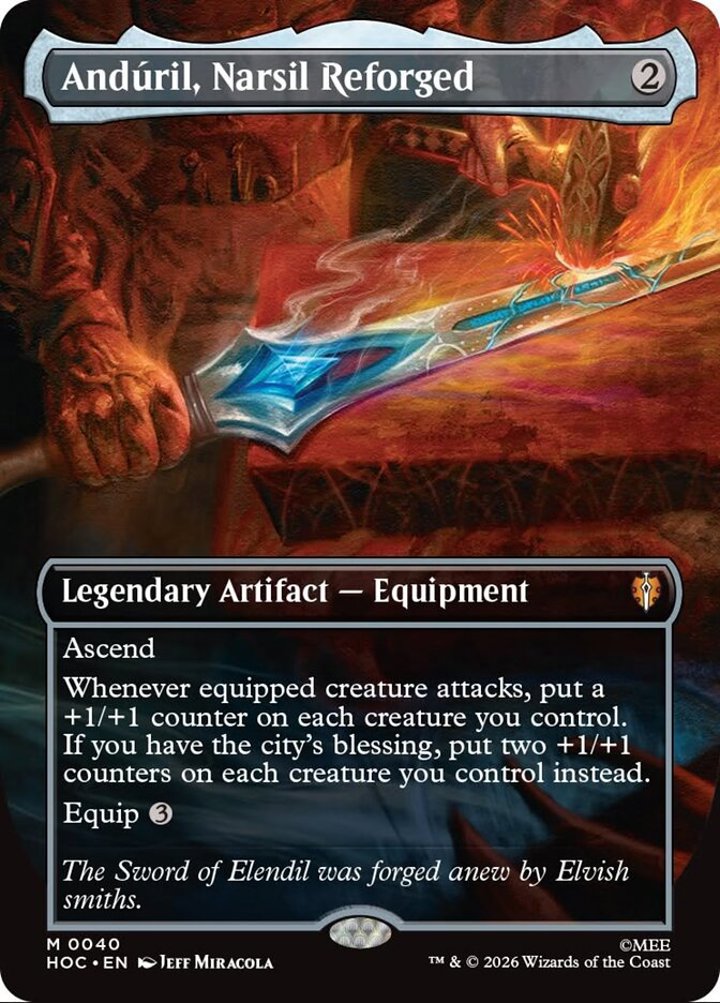 Andúril, Narsil Reforged (V.1)