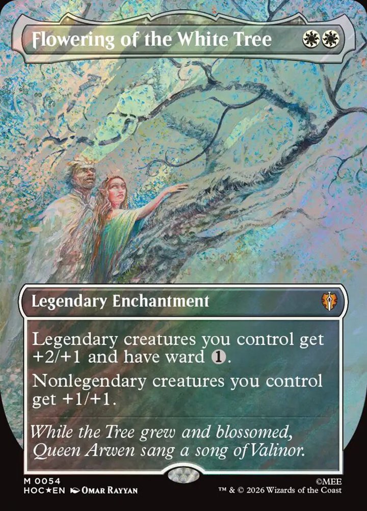 Flowering of the White Tree (V.2)