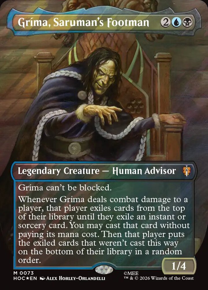 Gríma, Saruman's Footman (V.2)