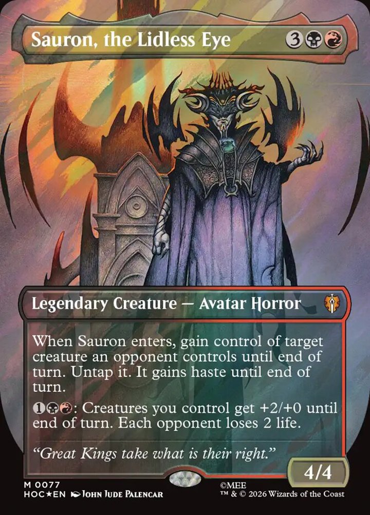 Sauron, the Lidless Eye (V.2)