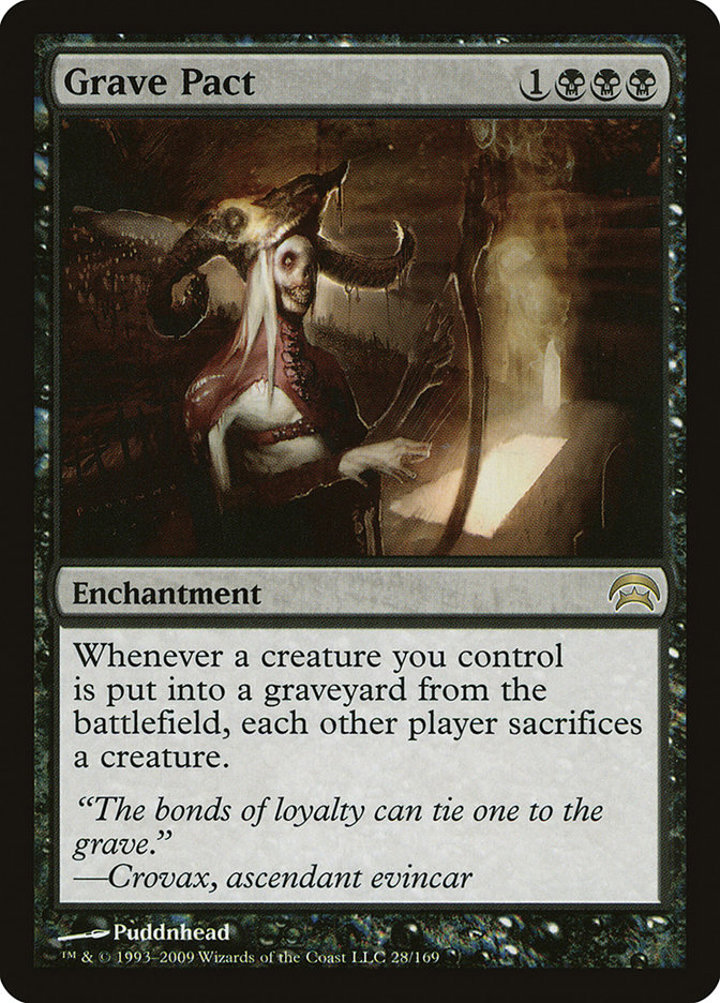Grave Pact Single: Magic: The Gathering Planechase Einzelkarte