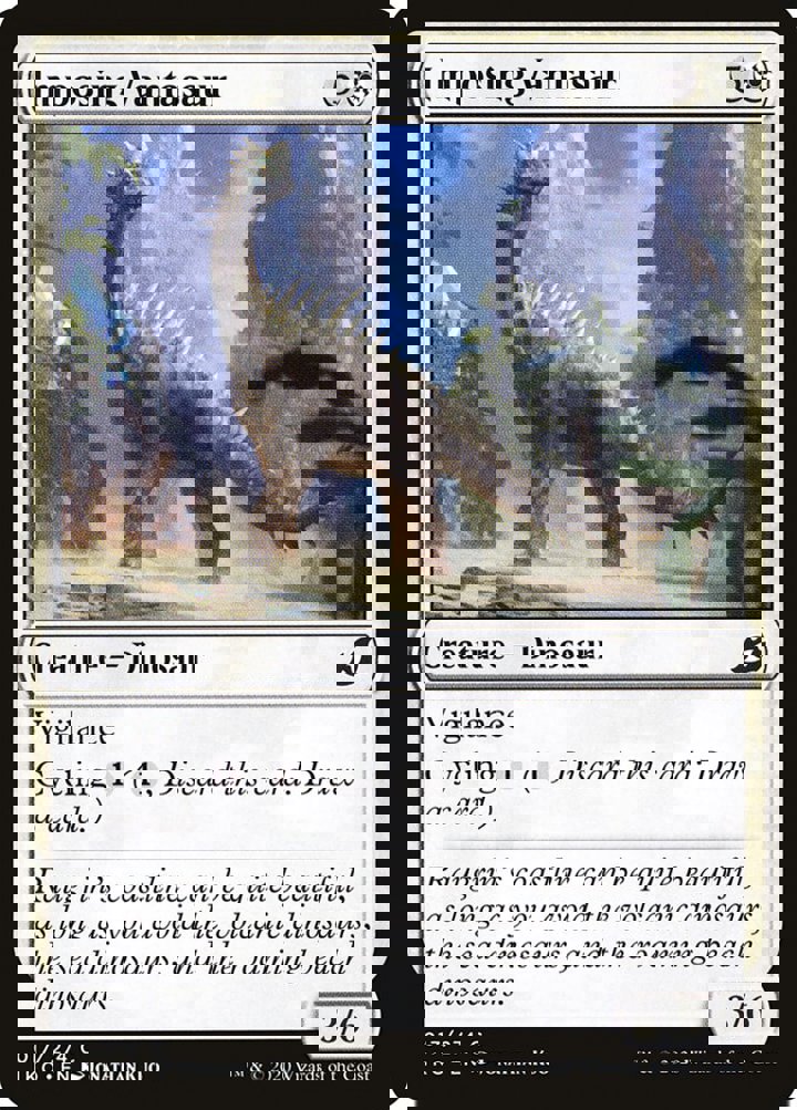 Imposing Vantasaur