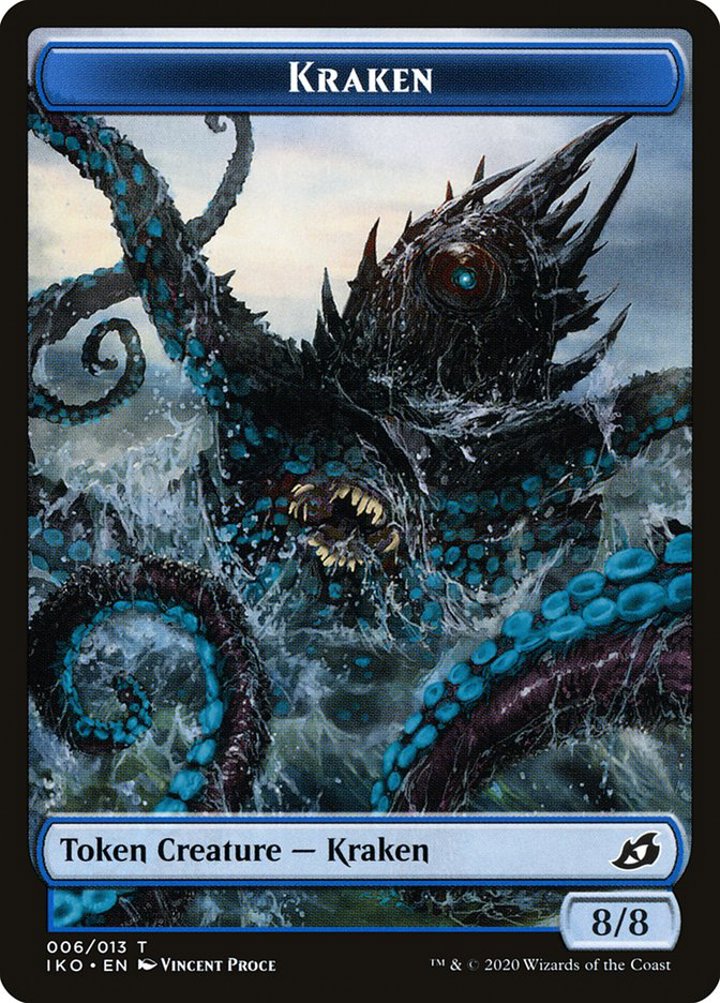 Kraken Token (Blue 8/8)