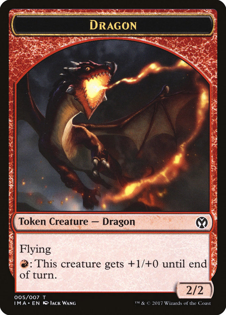 Dragon Token (Red 2/2)