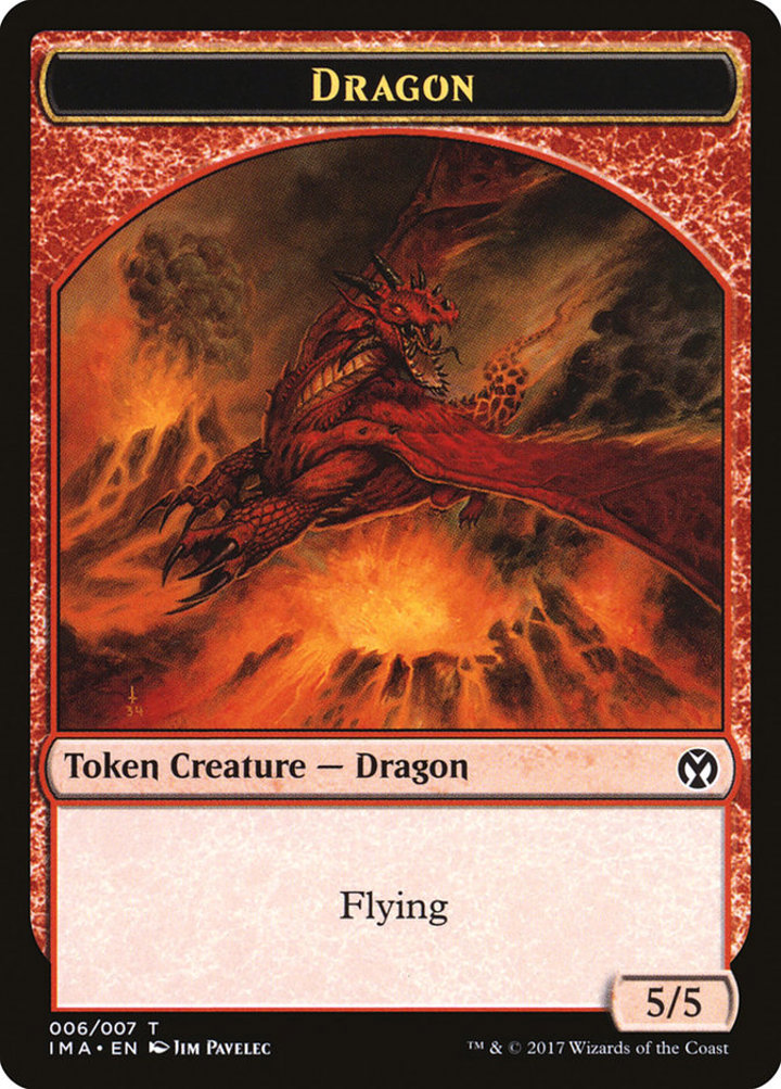 Dragon Token (Red 5/5)