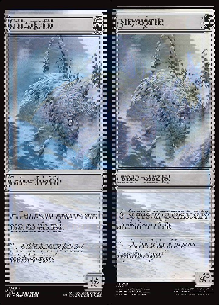 Grizzled Angler / Grisly Anglerfish