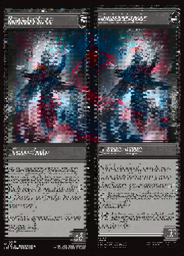 Restless Bloodseeker // Bloodsoaked Reveler