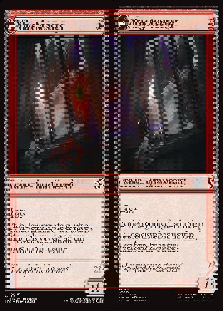 Village Messenger / Moonrise Intruder