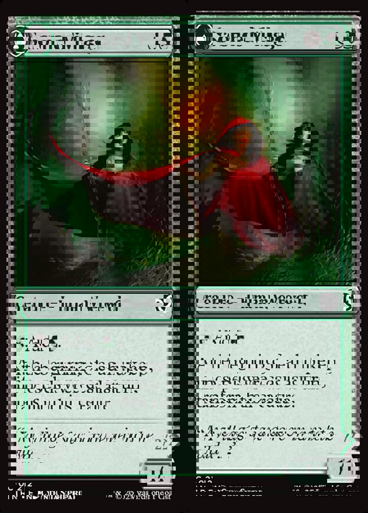 Scorned Villager / Moonscarred Werewolf