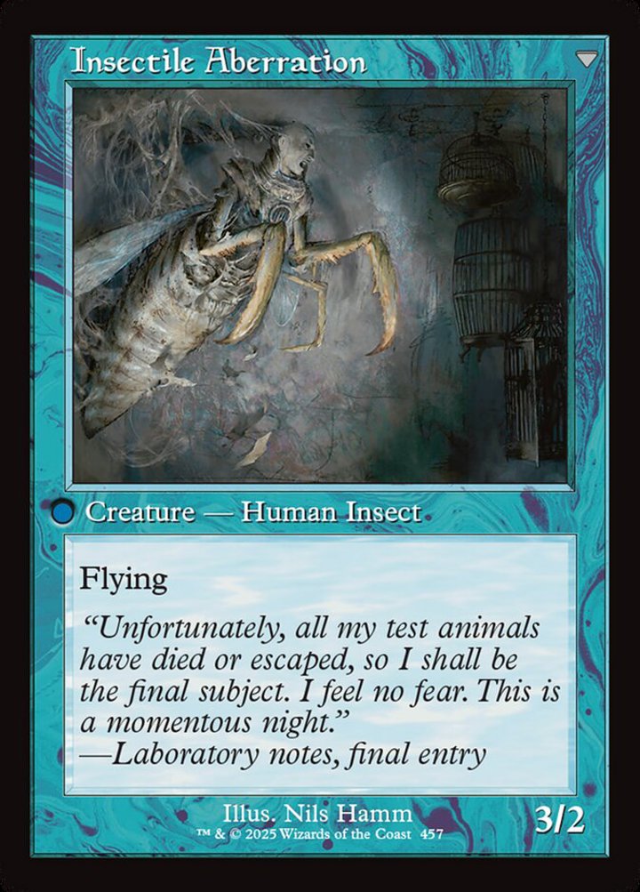Delver of Secrets / Insectile Aberration