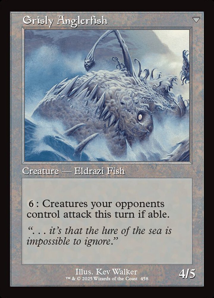 Grizzled Angler / Grisly Anglerfish