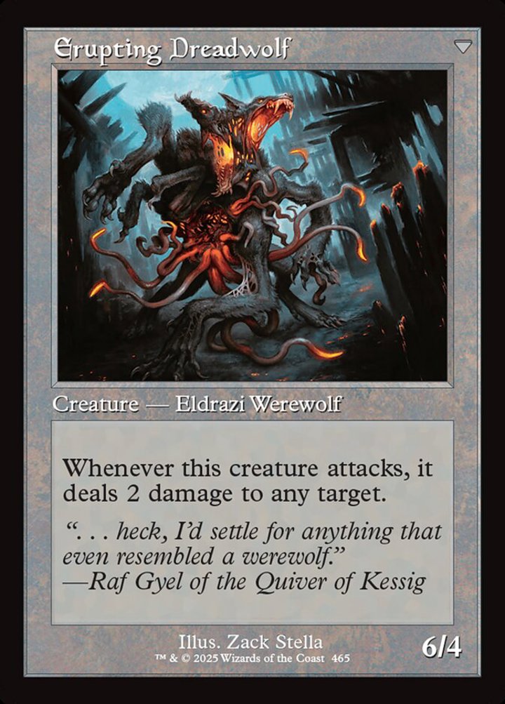 Smoldering Werewolf / Erupting Dreadwolf