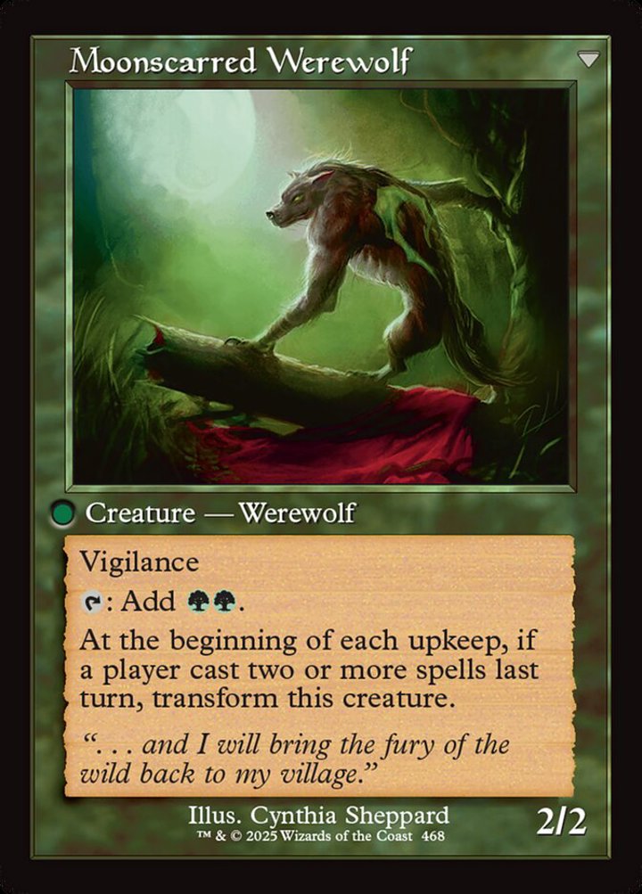 Scorned Villager / Moonscarred Werewolf