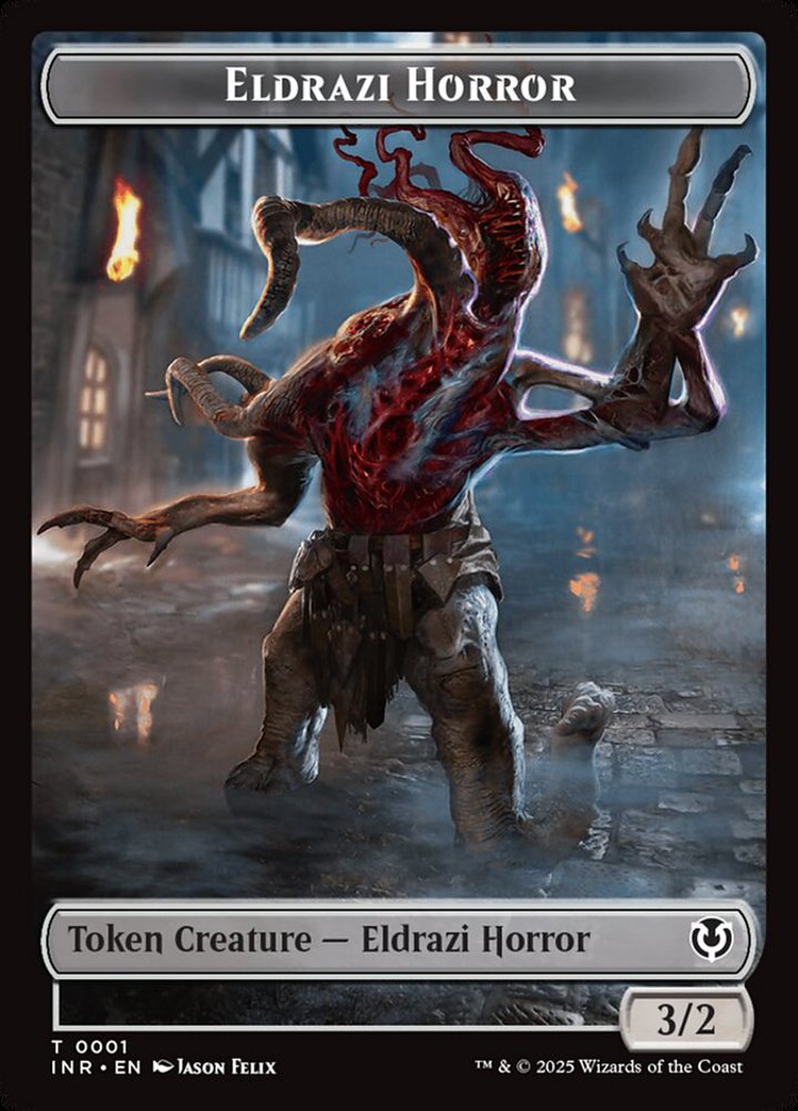Eldrazi Horror Token (Colorless 3/2)