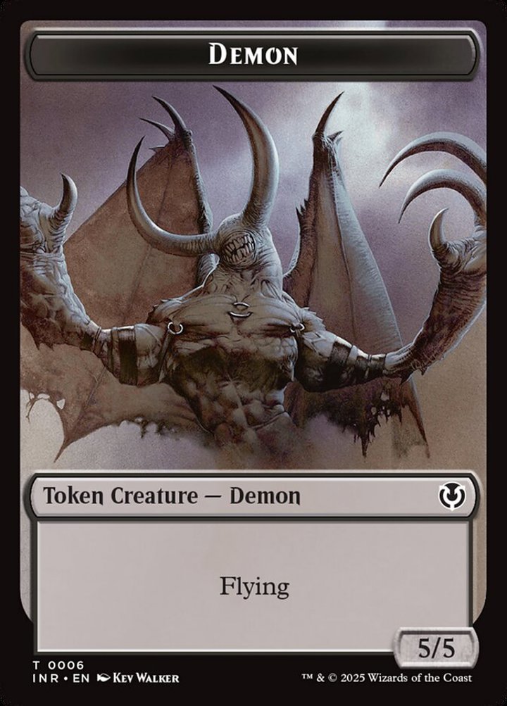 Demon Token (Black 5/5)