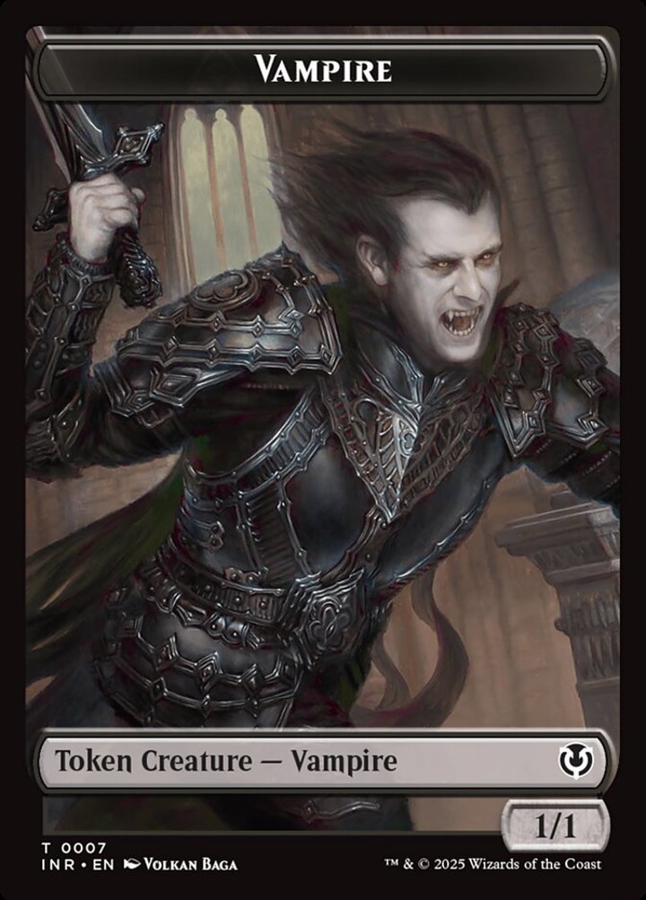 Vampire Token (Black 1/1)