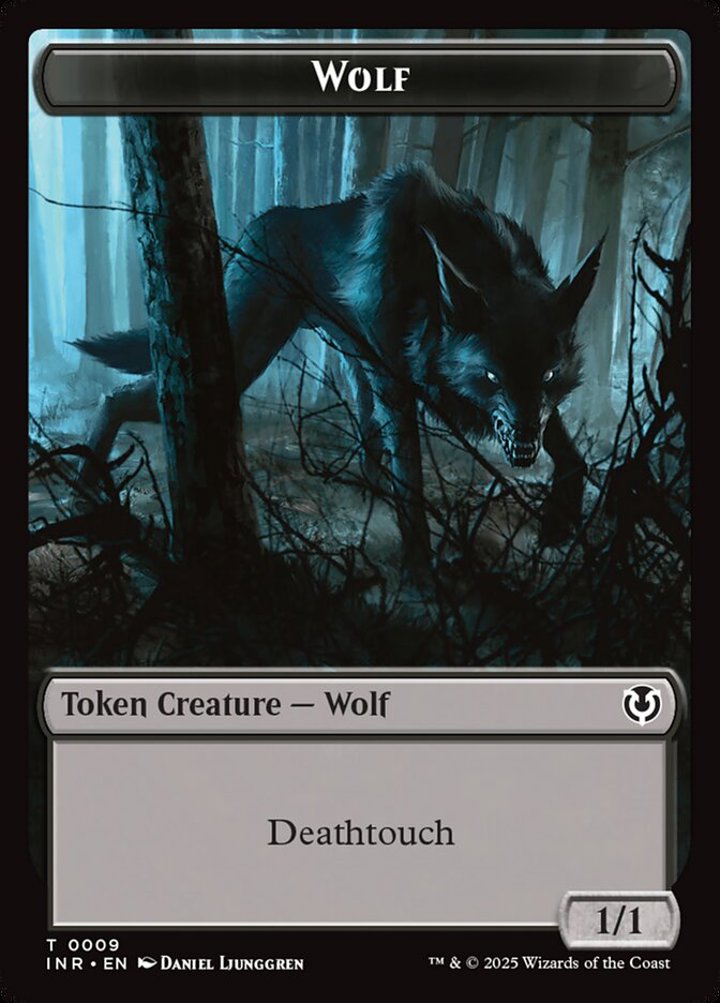 Wolf Token (Black 1/1)