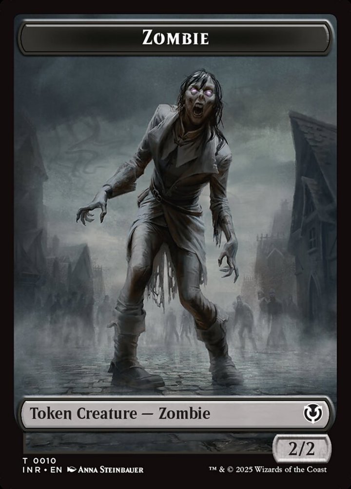 Zombie Token (Black 2/2)