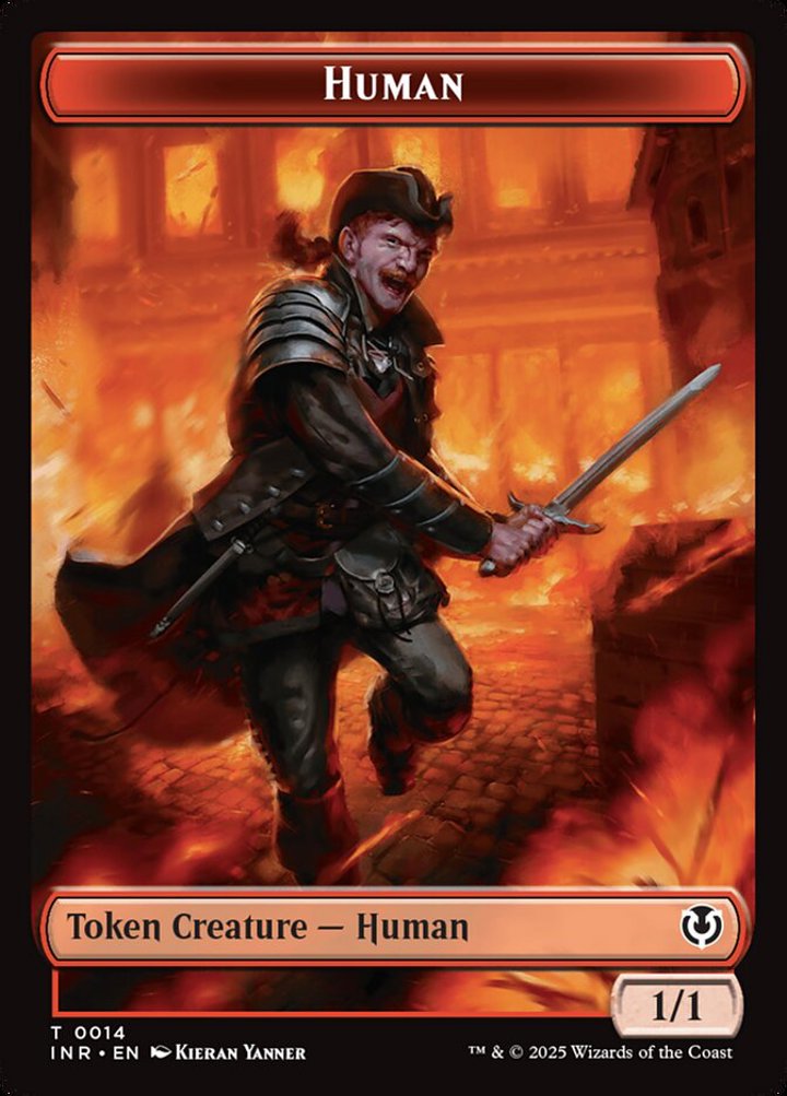 Human Token (Red 1/1)