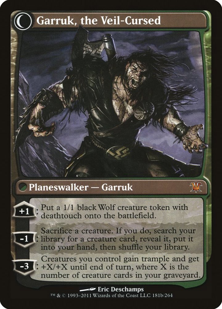 Garruk Relentless / Garruk, the Veil-Cursed