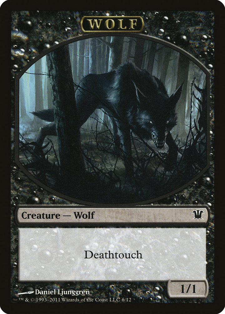 Wolf Token (Black 1/1)