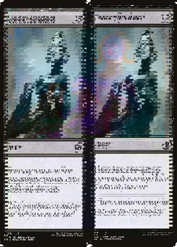Cemetery Recruitment