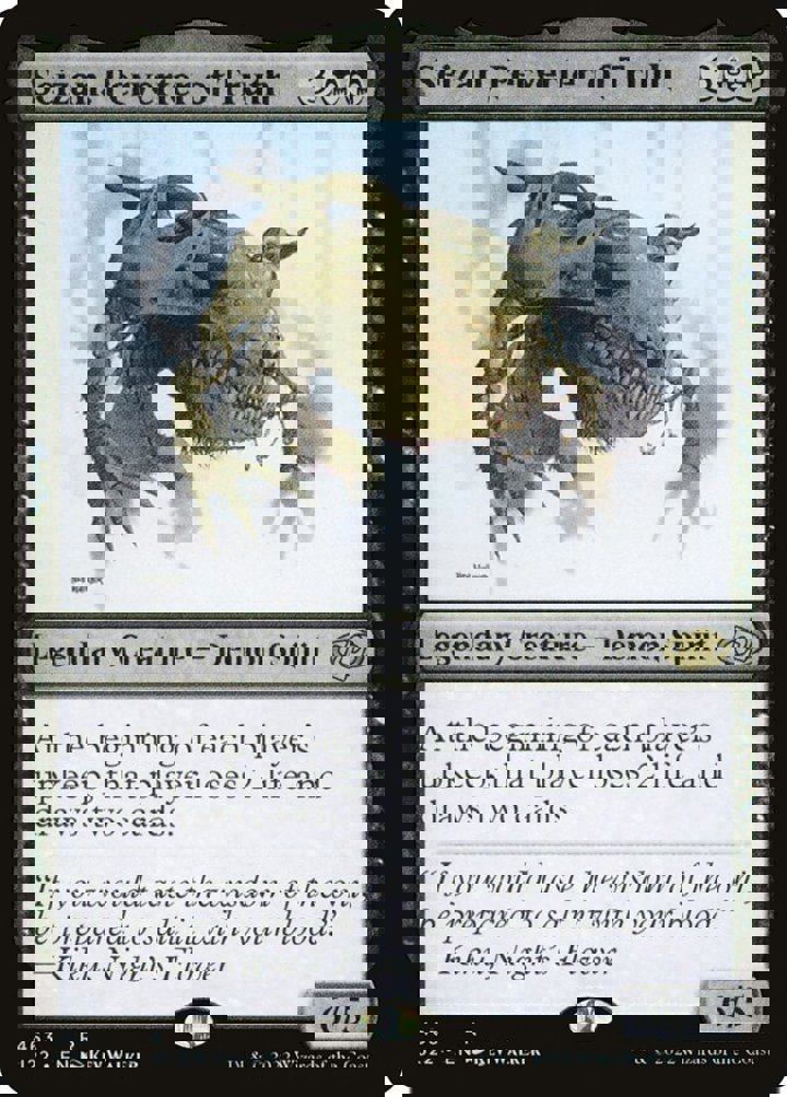 Seizan, Perverter of Truth