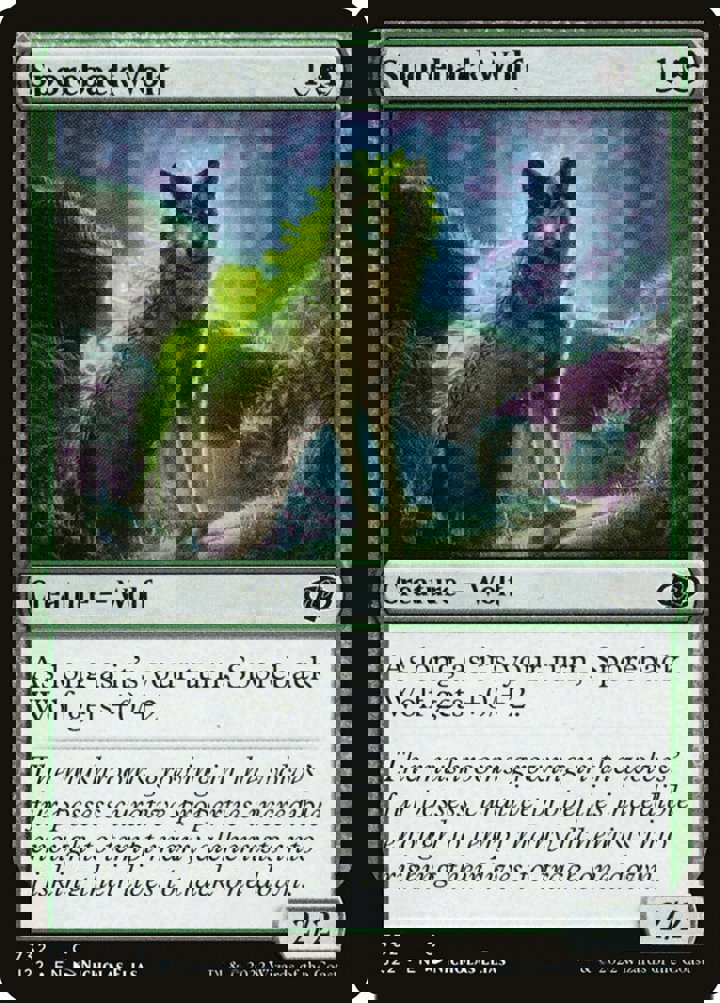 Sporeback Wolf