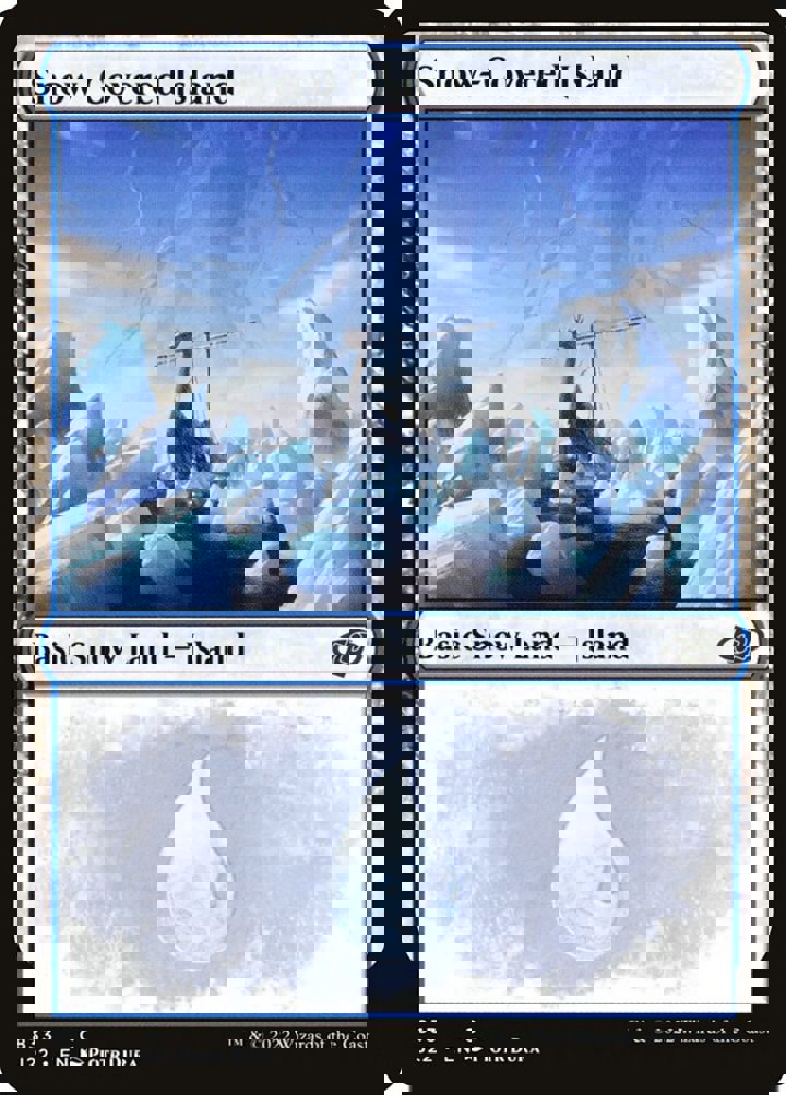 Snow-Covered Island