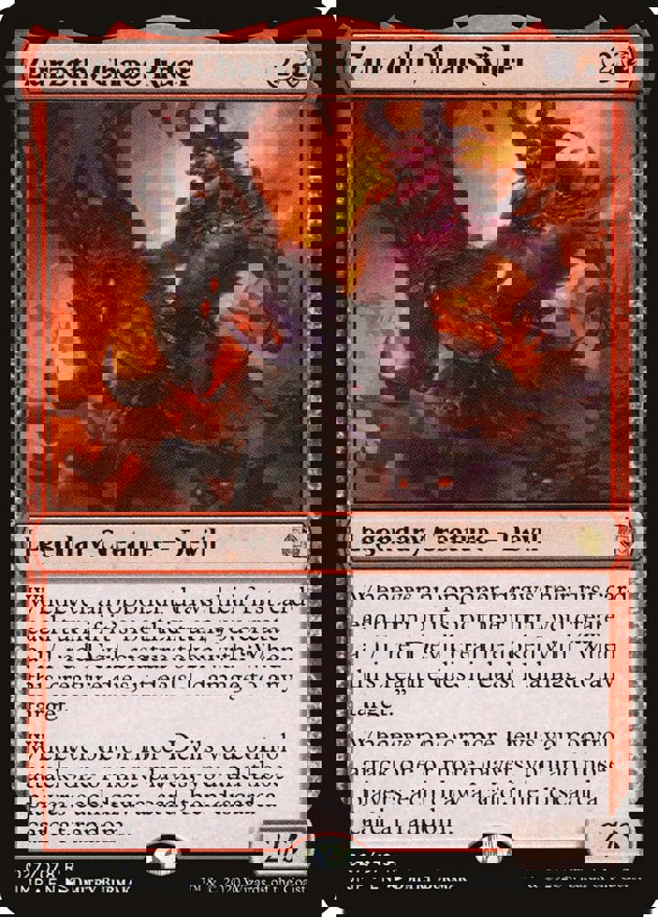 Zurzoth, Chaos Rider