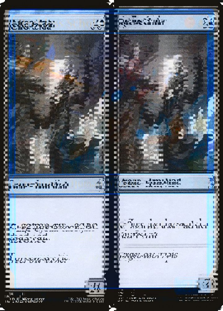 Reckless Scholar