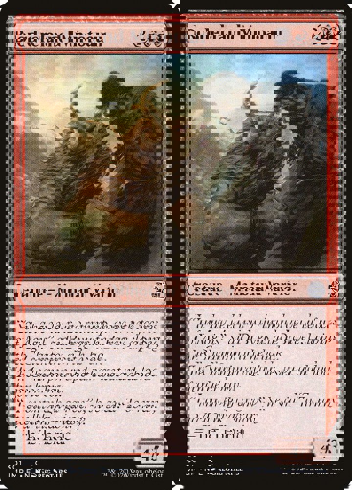 Borderland Minotaur