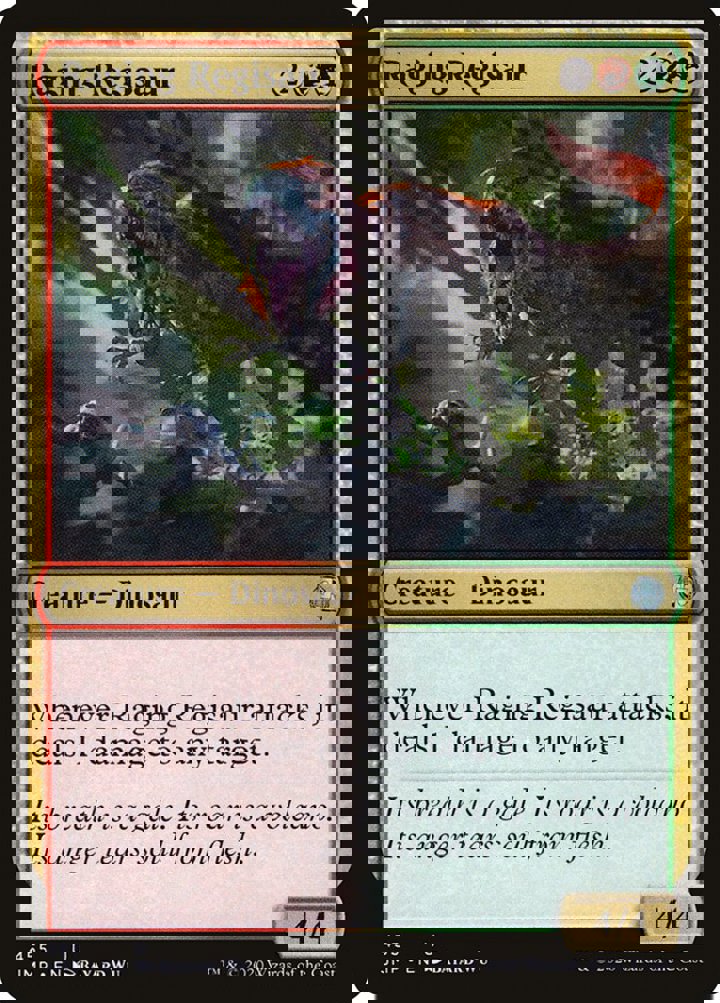 Raging Regisaur
