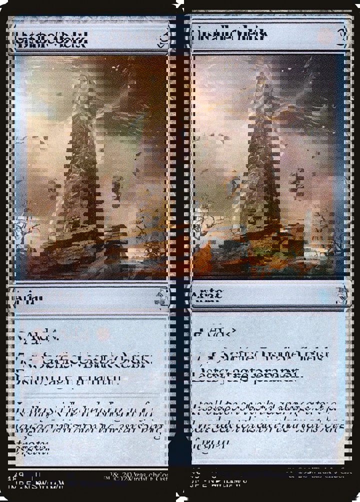 Unstable Obelisk
