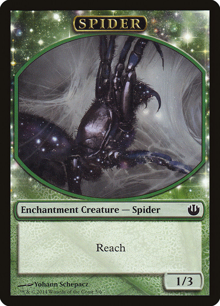 Spider Token (Green 1/3)