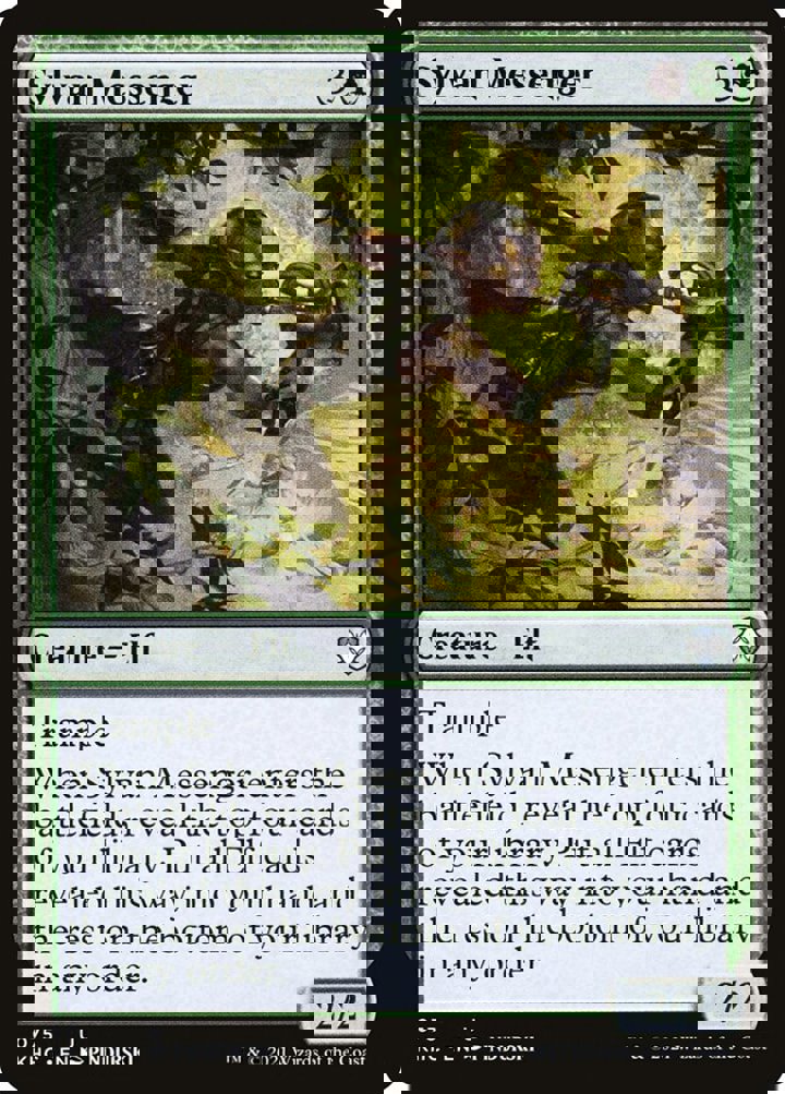Sylvan Messenger