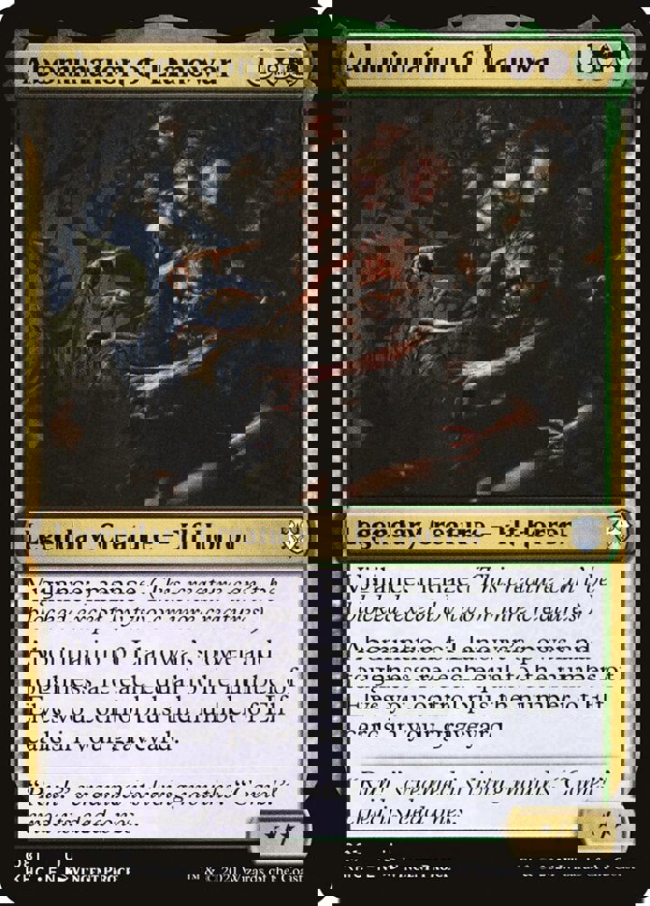 Abomination of Llanowar