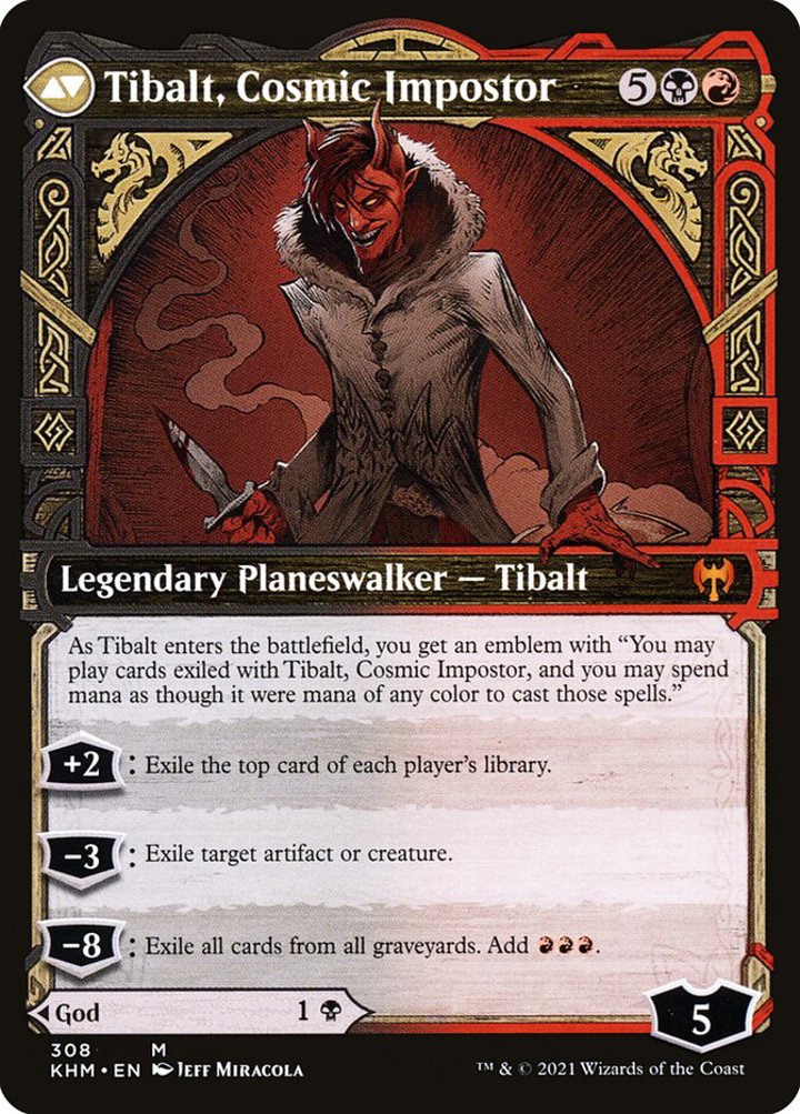 Valki, God of Lies // Tibalt, Cosmic Impostor (V.2)