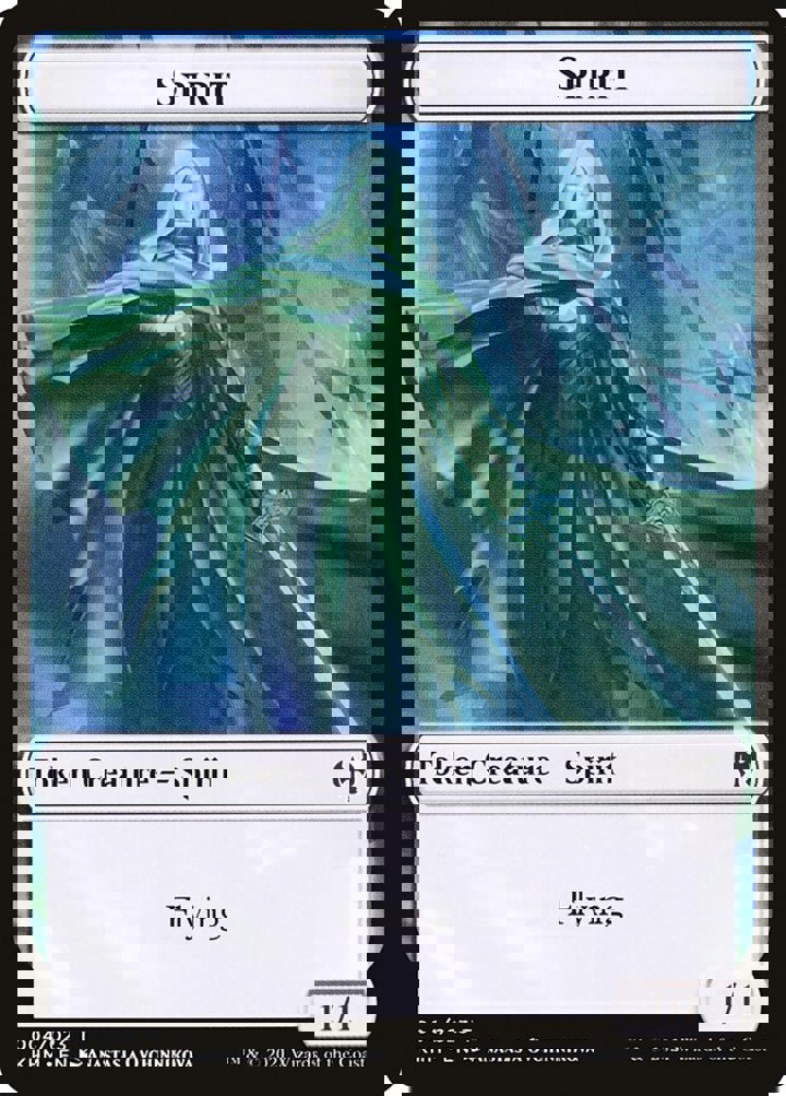 Bird Token (W 1/1) / Spirit Token (W 1/1)