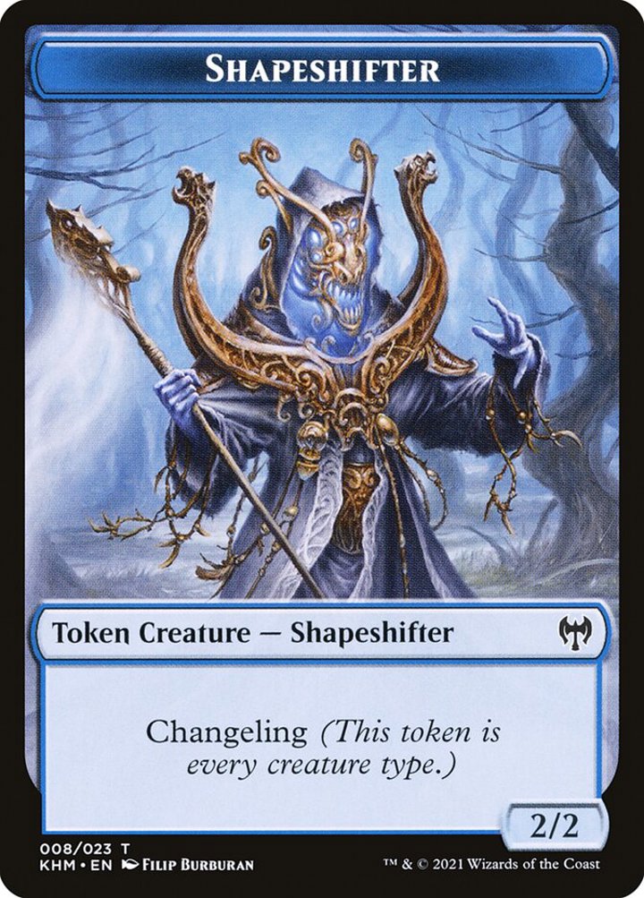Shapeshifter Token (Blue 2/2)