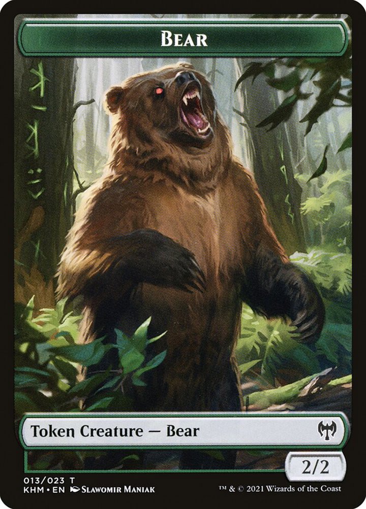 Bear Token (Green 2/2)